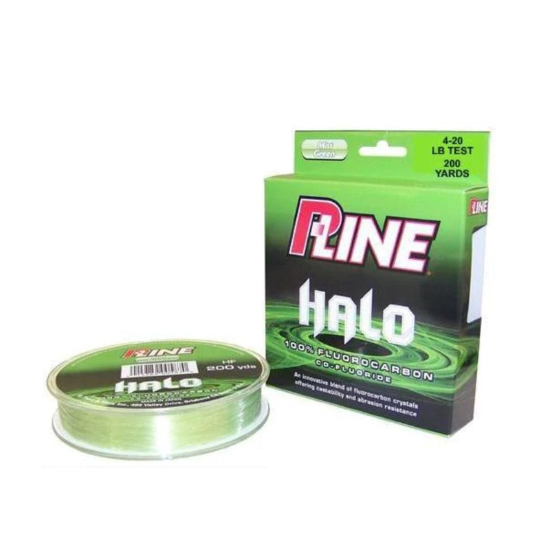 P-Line Halo Mist Green Fluorocarbon Line 200 Yds