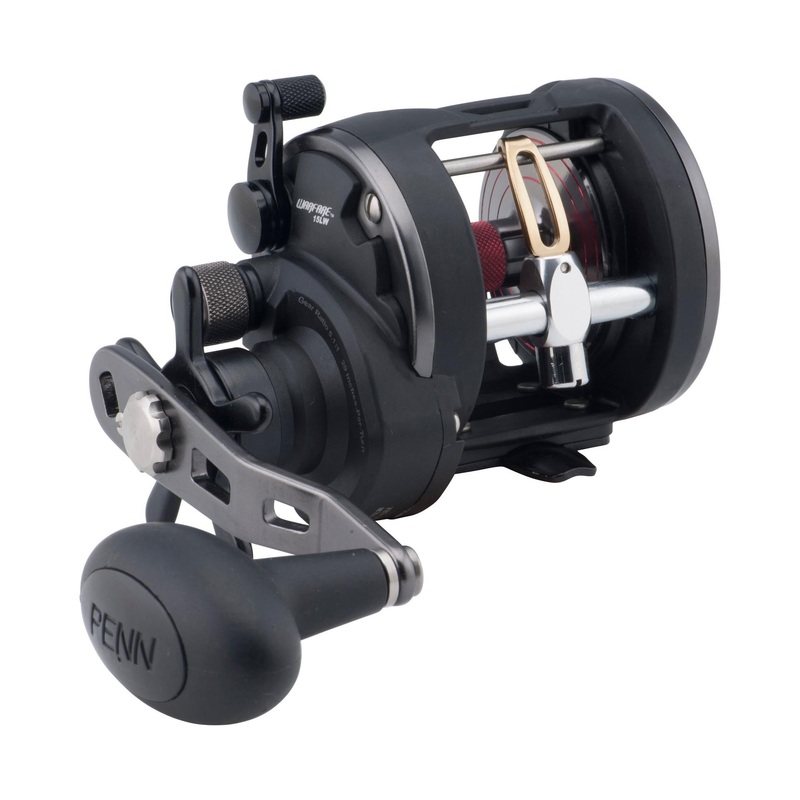 Penn Warfare Star Drag Level Wind Baitcast Reel