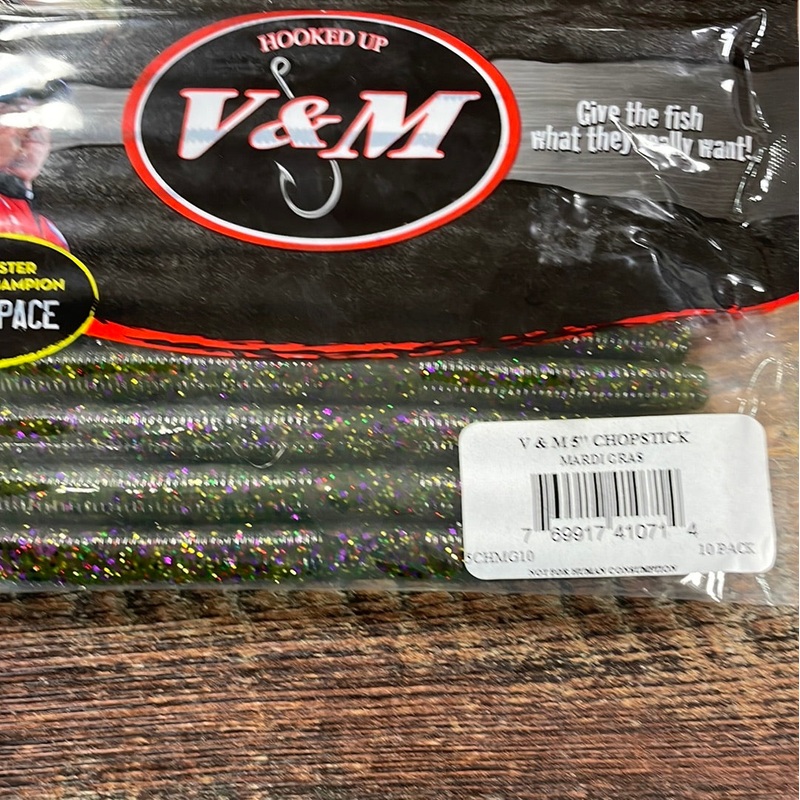 V&M Chopstick 5 Mardis Gras