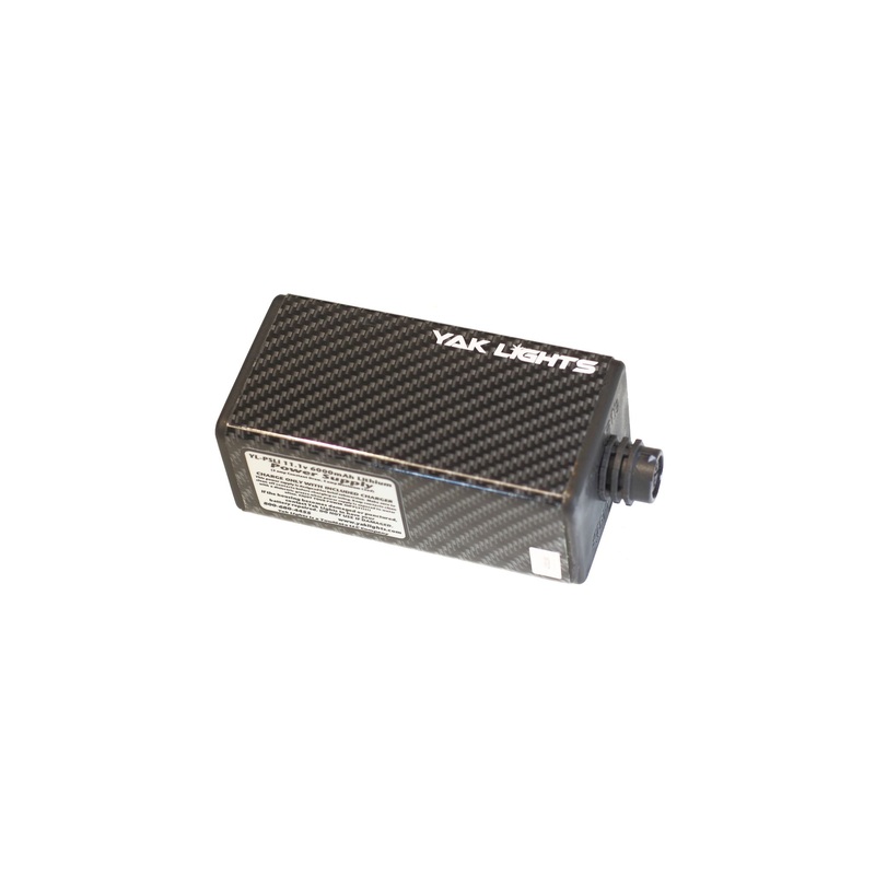 Yak Lights Premium Waterproof Rechargable Lithium Power Supply – 6Ah