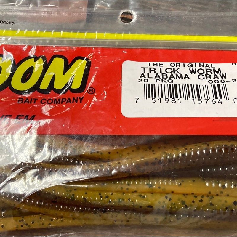 Zoom Trick Worm – Alabama Craw