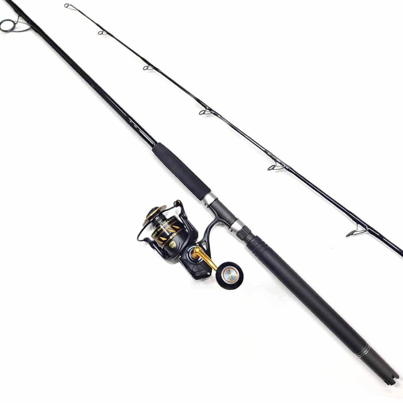 Penn Slammer SLAIV 6500 Reel Capt. Harry’s CHS720 Spinning Rod Combo