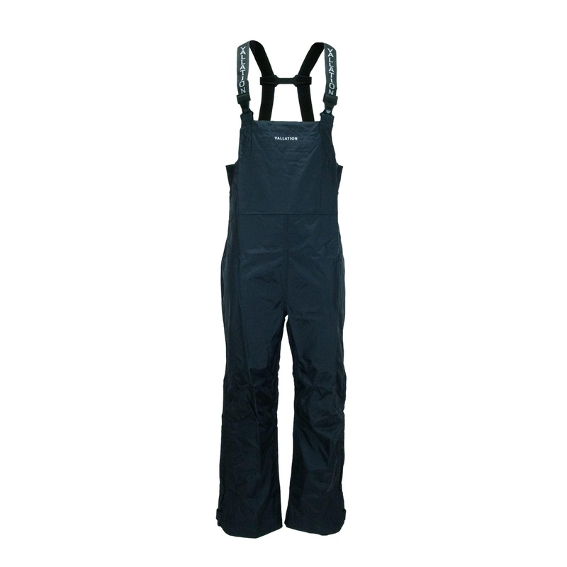 Vallation Outerwear Dark Rain Bib