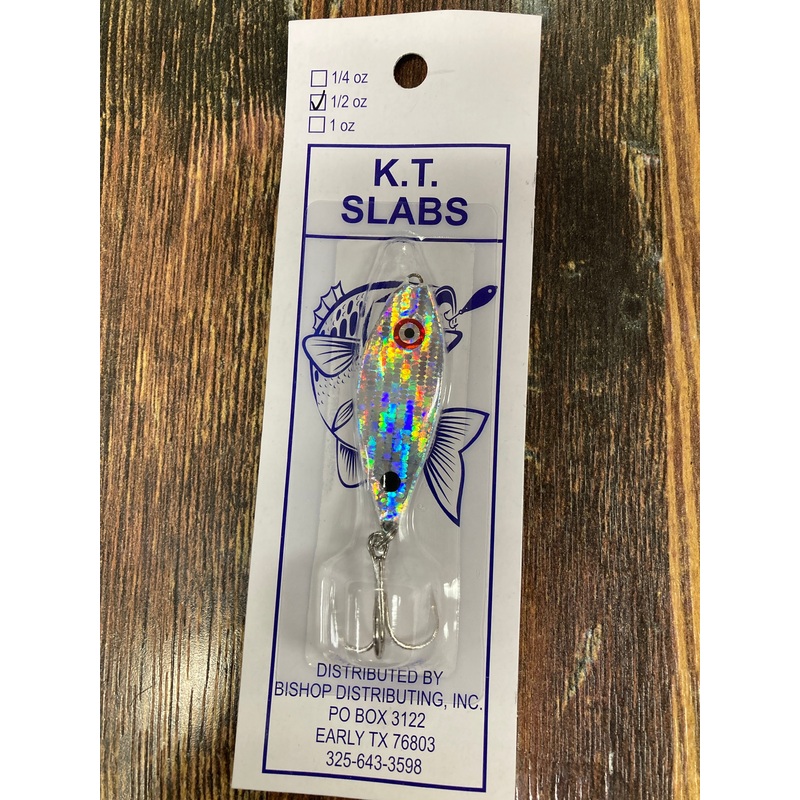 K.T.Slabs 1/2 oz Jigging Slab