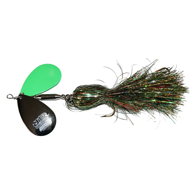 Musky Mayhem Tackle Junior Double Cowgirl Customs Bucktail