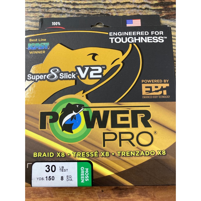Power Pro Slick V2 30 lb. 150 yards