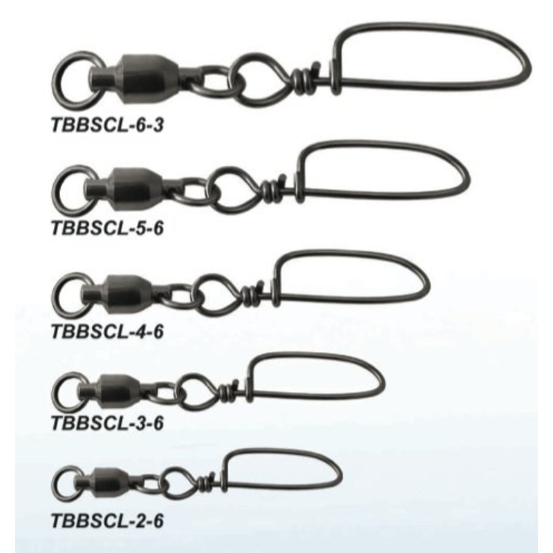 Tsunami Ball Bearing Swivels w/ Coast Lock Snap