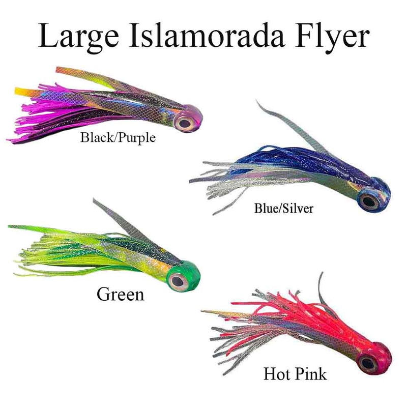Islamorada Flyer – Large Double Skirt  Trolling Lure
