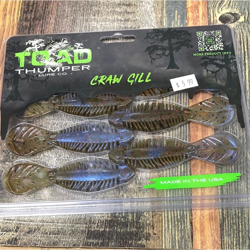 Toad Thumper Craw Gill – Mojo Red