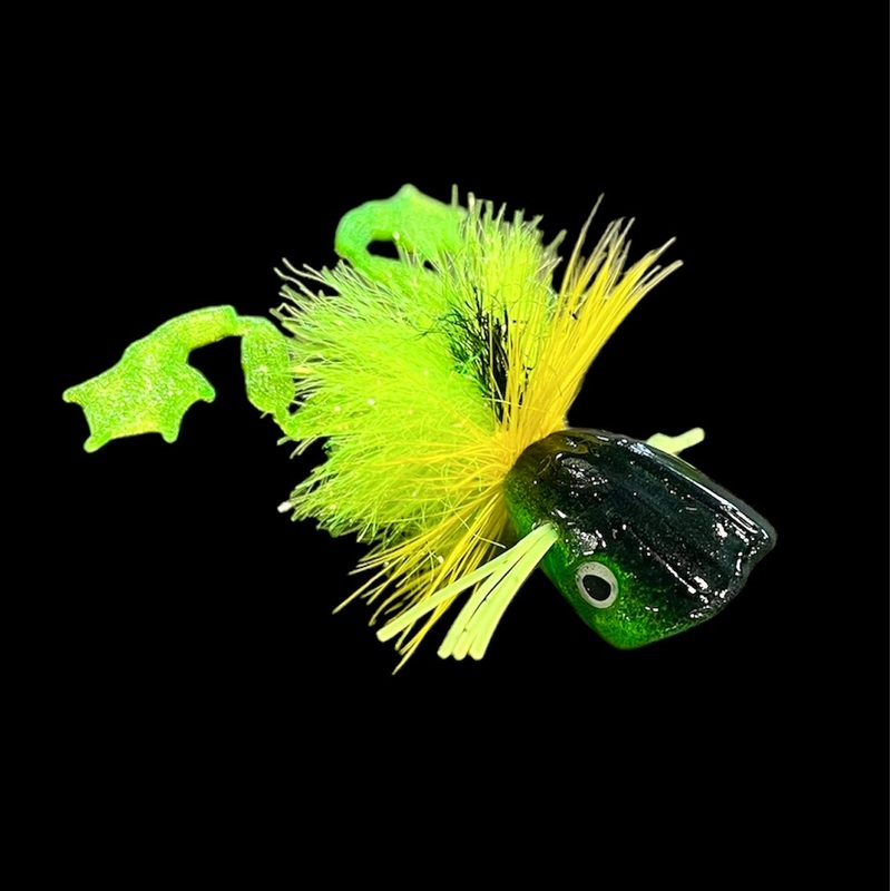 Zippy Flies Kermit The Bass Popper