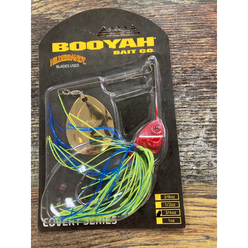 BOOYAH Covert Series 3/4 oz. Blue Chart Red Head