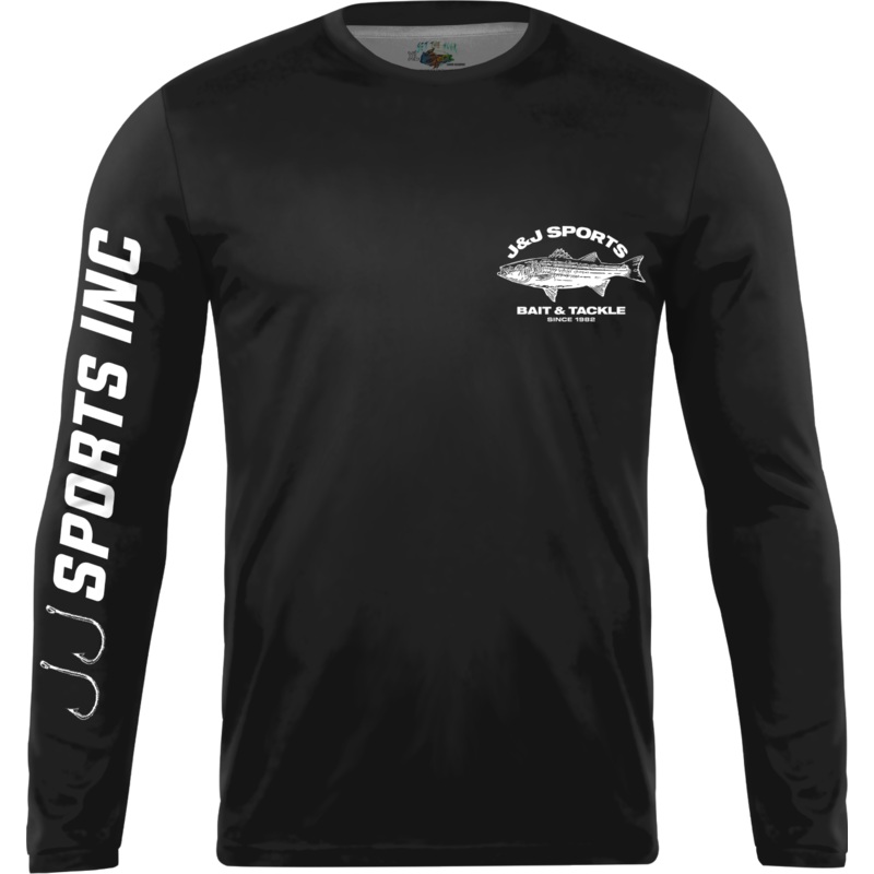 J&J SPORTS LONG SLEEVE UVX T-SHIRTS WITH SLEEVE PRINT