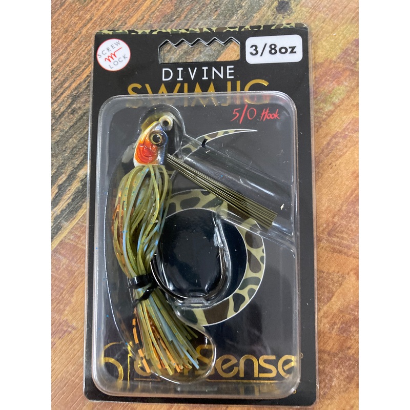 6th Sense Divine Swim Jig 3/8 oz Bluegill Spawn