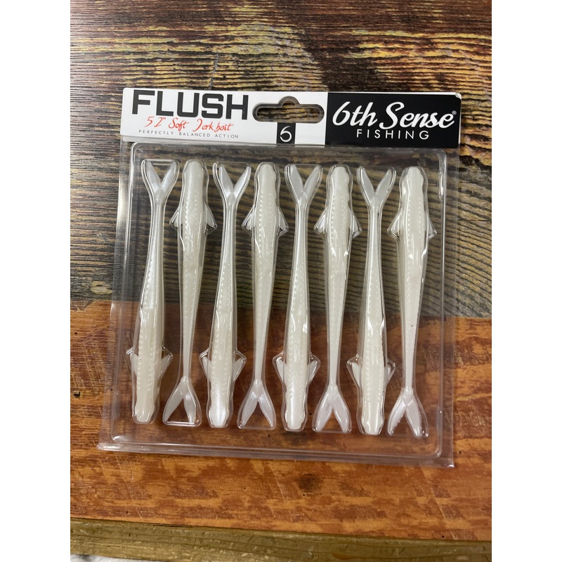 6th Sense Flush Jerkbait 5.2 Shad Pearl