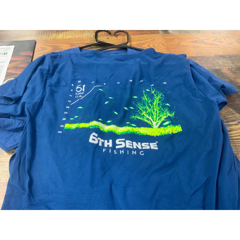6th Sense T Shirt Sonar Gaming Cool Blue