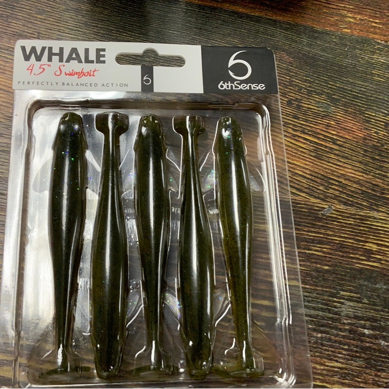 6th Sense Whale Swimbait 4.5″ Electric Shiner
