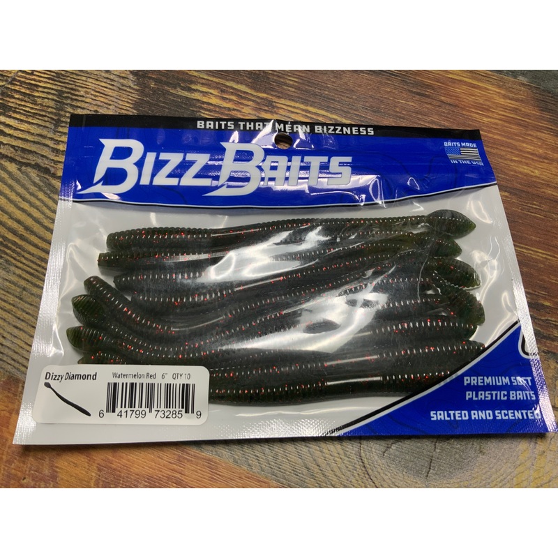 Bizz Baits Dizzy Diamond – Watermelon Red