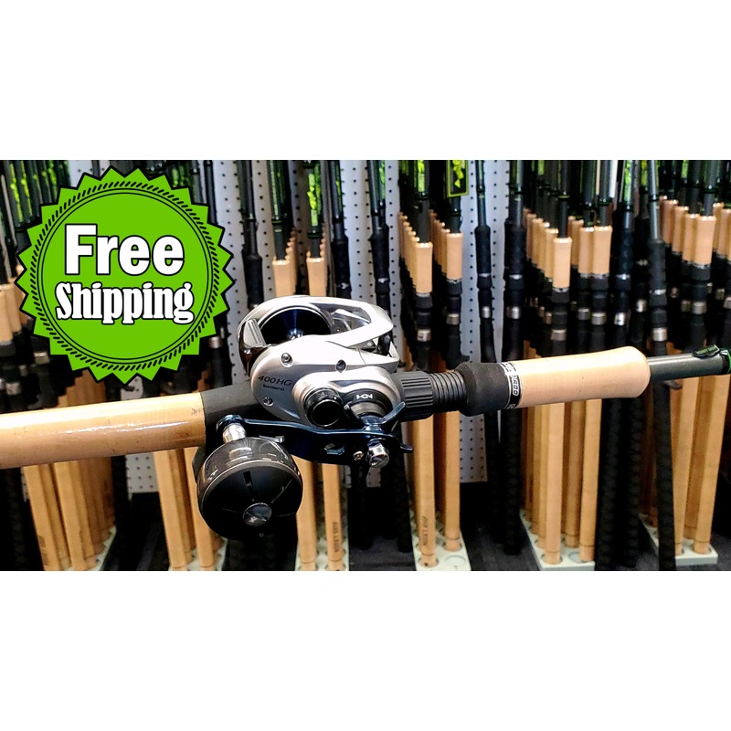 Musky Shop Shield Rod & Shimano Tranx 400 Series Reel Combo