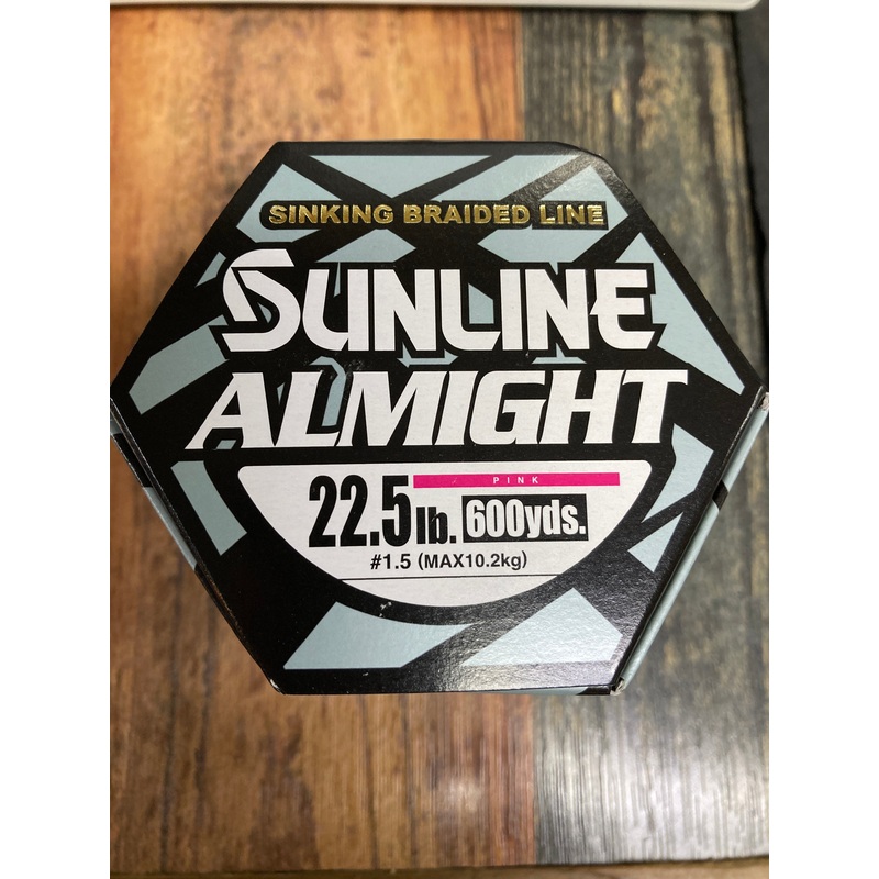 Sunline Almight Braid 22.5 lb. 600 yd – Pink