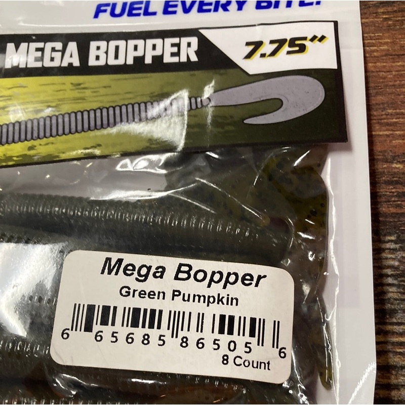 Net Bait Mega Bopper Green Pumpkin