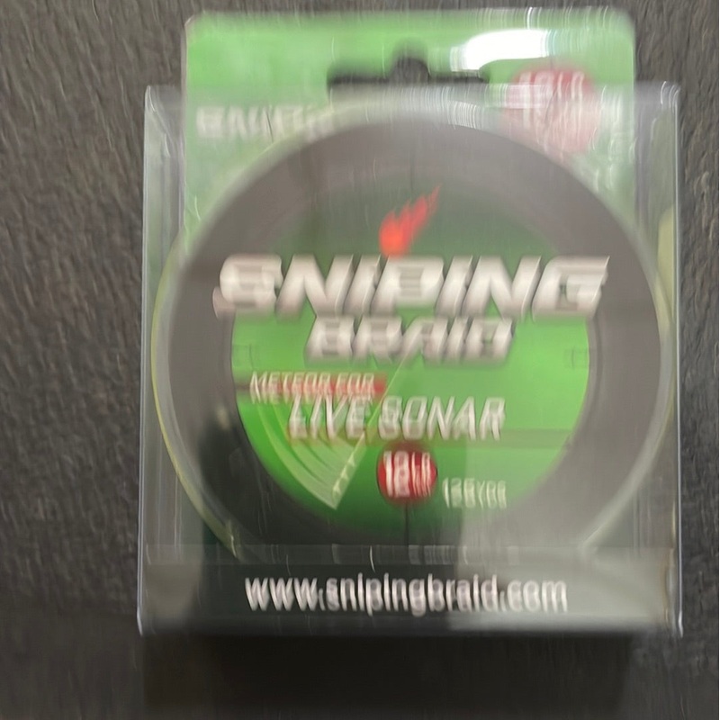 Sniping Braid  Live Sonar 12lb 125 yards