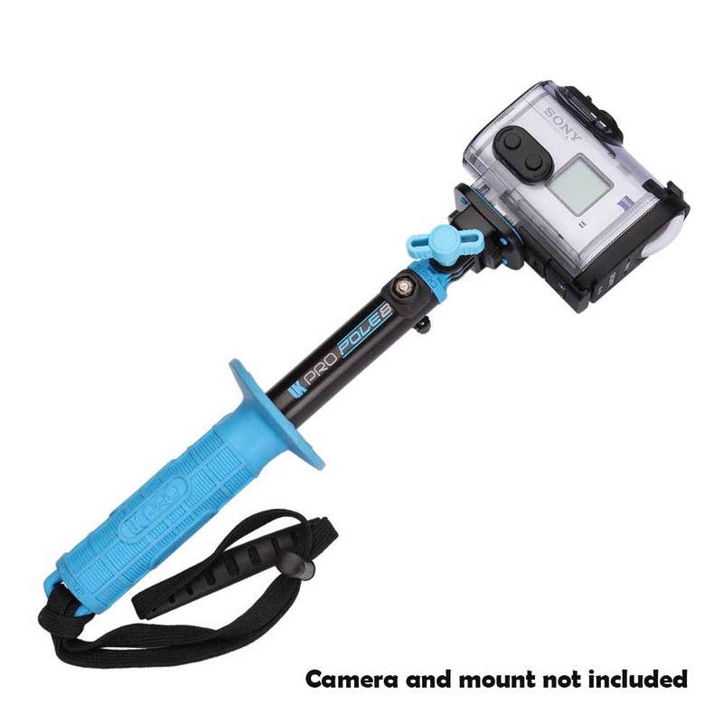 UK Pro 8″ Blue Pole GoPro