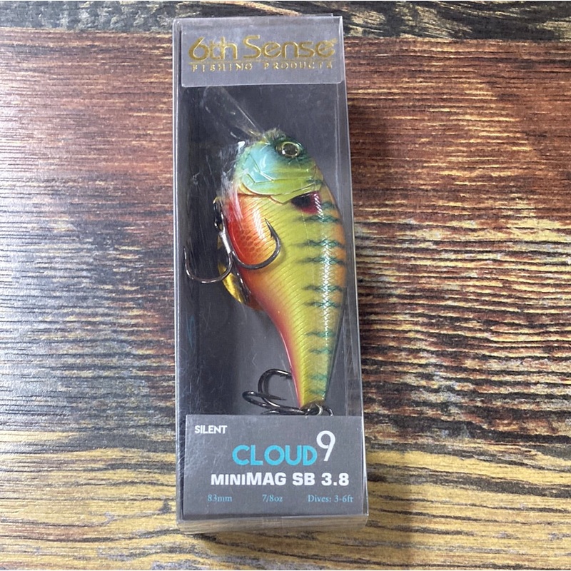 6th Sense Cloud 9 Mini Mag 3.8″  7/8 oz. Spring Bluegill