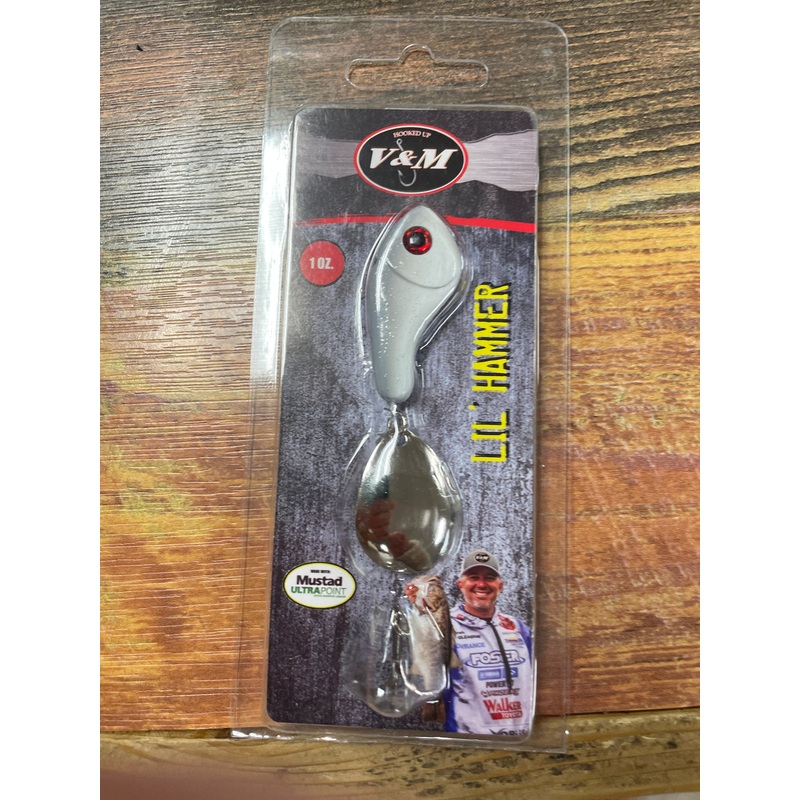 V&M Lil Hammer 1oz Glimmer Shad