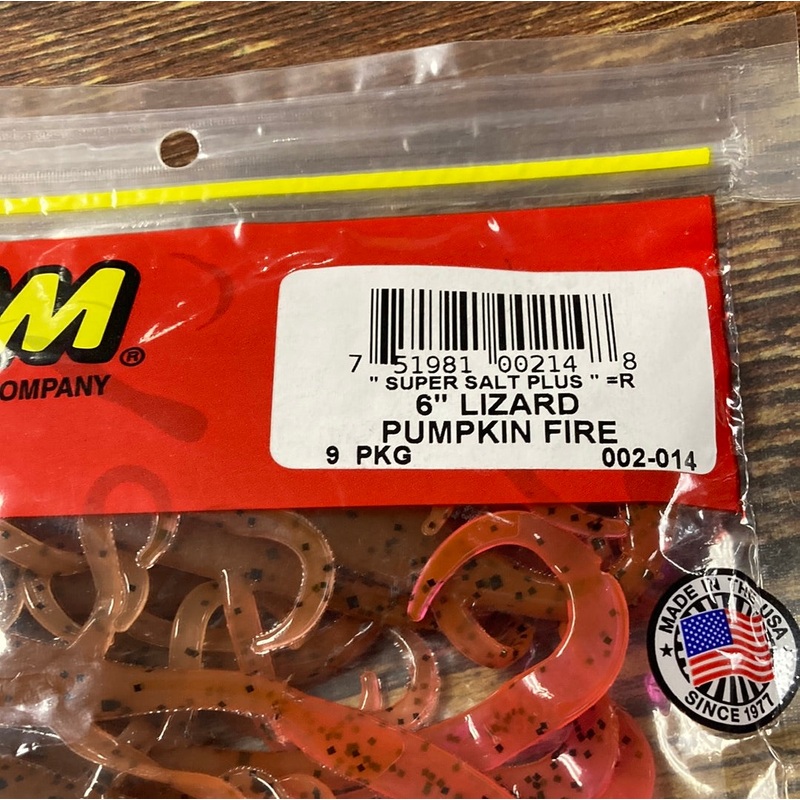 Zoom 6 Lizard – Pumpkin Fire
