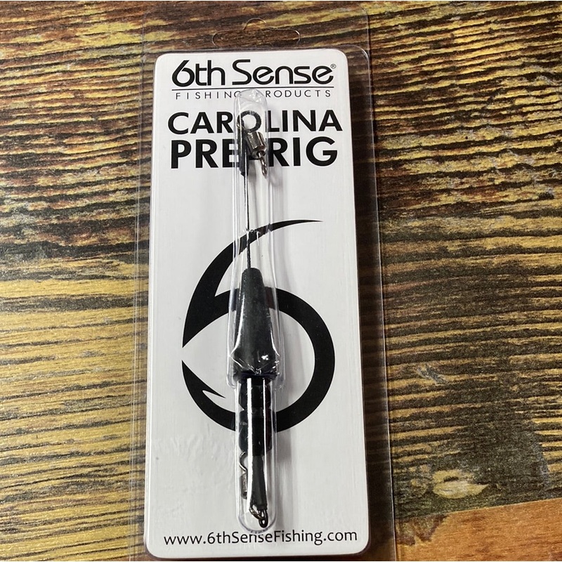 6th Sense Carolina Pre Rig 1/2 oz. Black