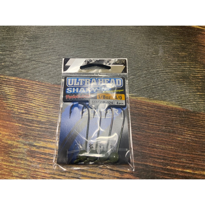 Owner Ultra Shaky Head 1/8 oz. 4/0