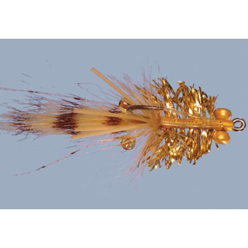 Rainy’s Flies Colby’s Gold Mini Corona Toad