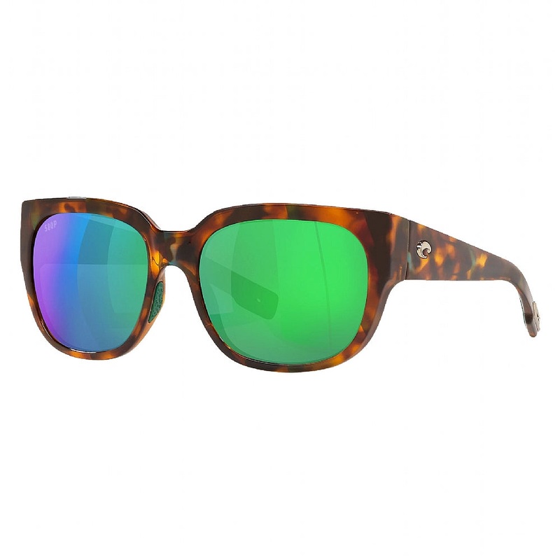 COSTA Waterwoman 580P Green Mirror | Shiny Palm Tortoise