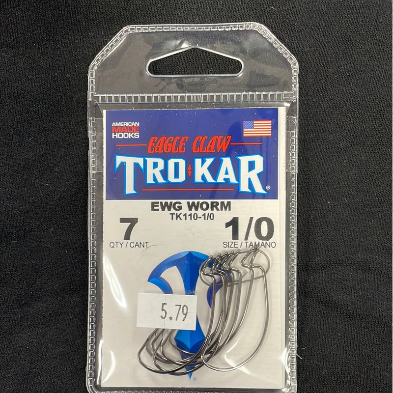 Eagle Claw TroKar EWG Worm 1/0