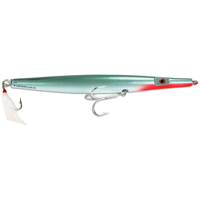 Super Strike Super “N” Fish 1 3/4oz Needle Fish Green/White