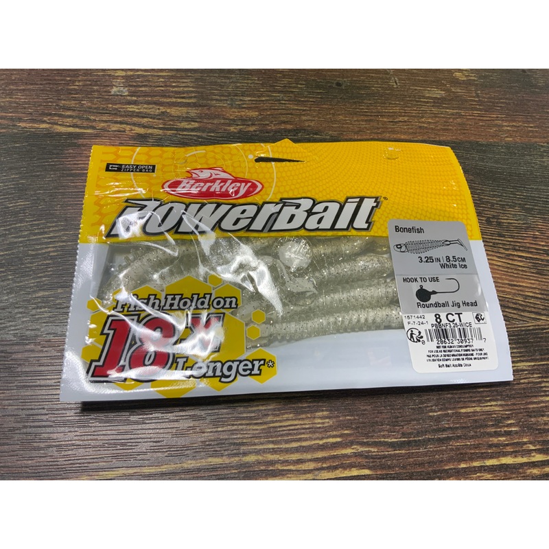 Berkley Bonefish 3.25″ White Ice