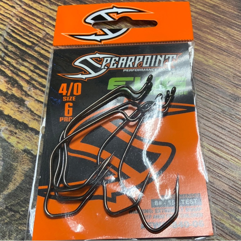 Spearpoint 4/0 Wide Gap Hooks 6pk