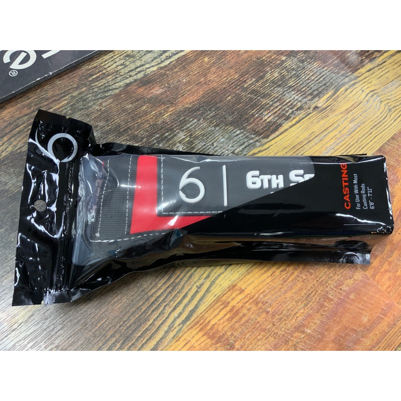6th Sense Baitcaster Rod Sleeve – Red