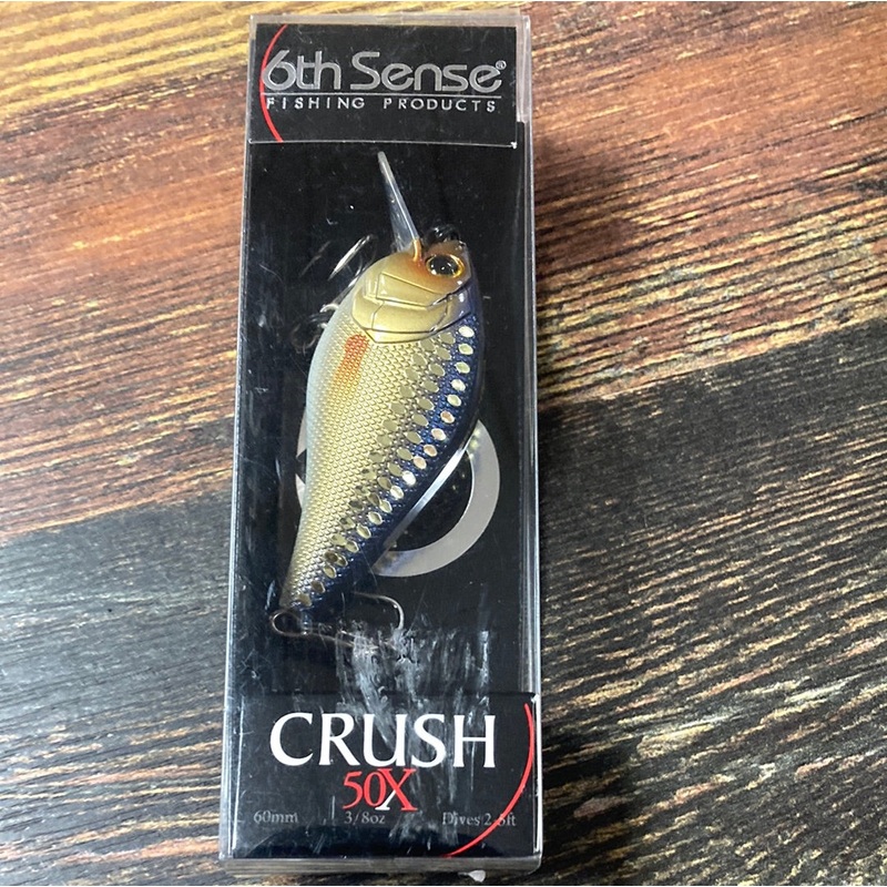6th Sense Crush 50X – 3/8 oz. Live Shiner