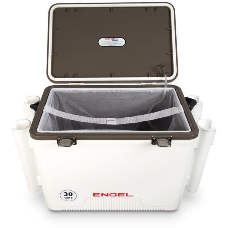 Engel Coolers | Live bait Drybox/Cooler with aerator.