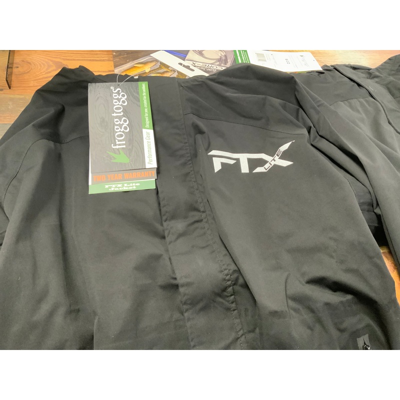 Frogg Toggs FTX Lite Jacket – XL – Black