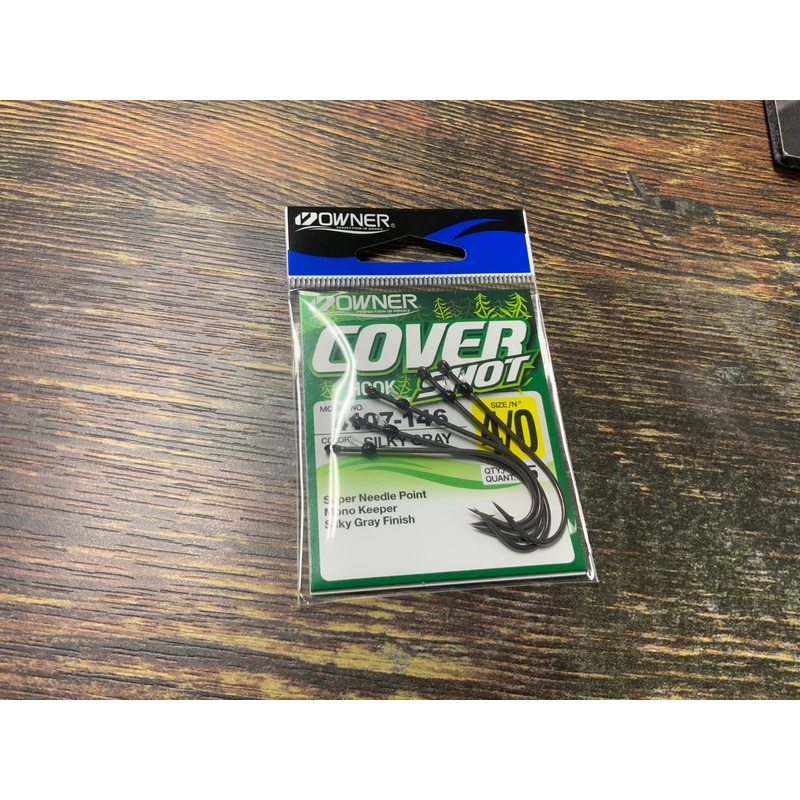 Owner Cover Shot 4/0 Silky Gray