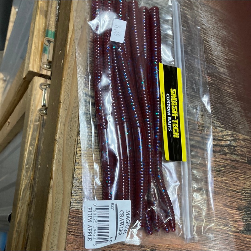 Smash Tech Custom Baits 8.25″ Plum Apple