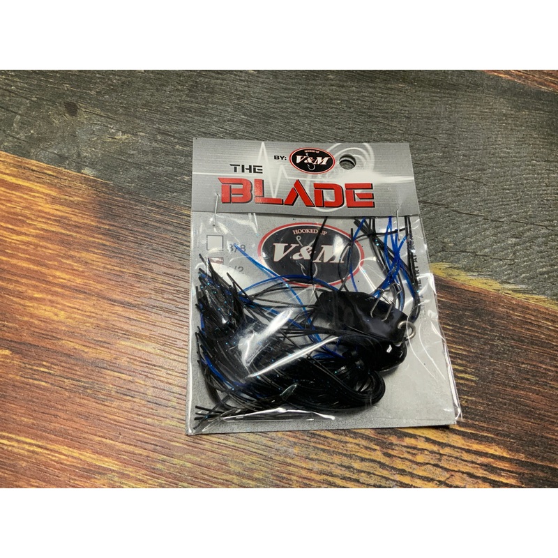 V&M The Blade 1/2 oz. Black Blue