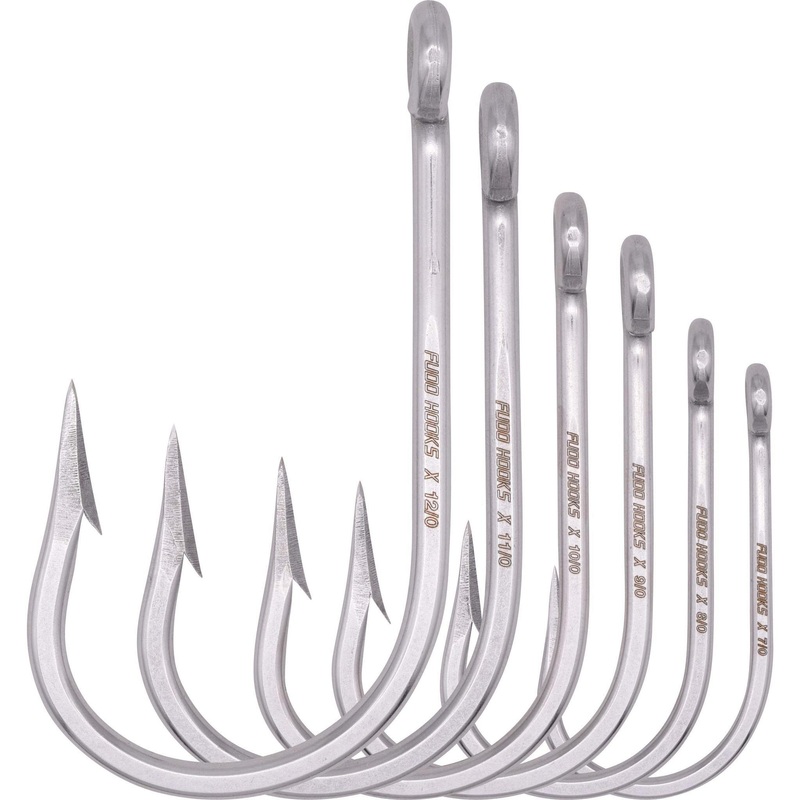FUDO Hooks – Super Ocean Tuna Ringed Eye Hooks