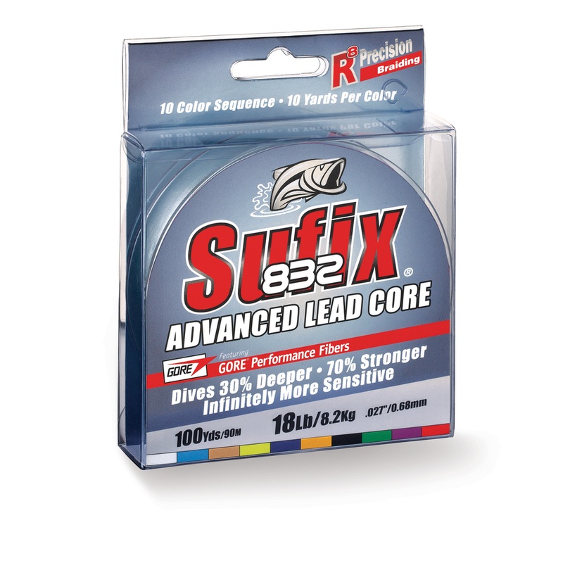 SUFIX 832 Advanced Lead Core Metered – 600 Yards
