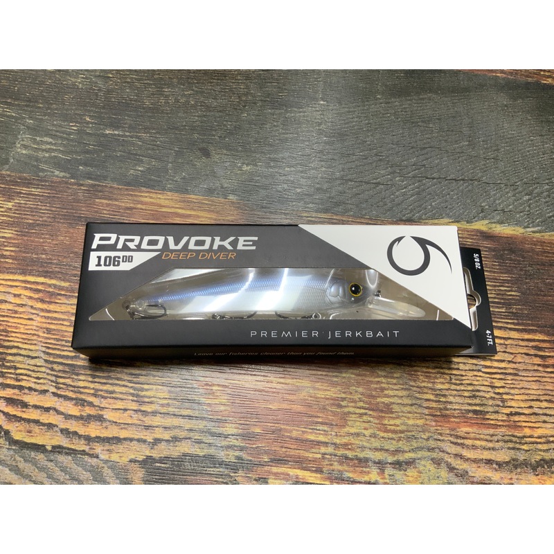 6th Sense Provoke 106 DD 5/8 oz. Ghost Ice Minnow