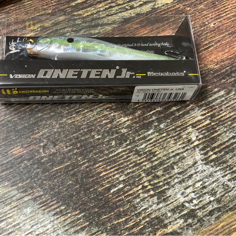 Megabass Oneten Jr – Green Pumpkin Sexy Shad