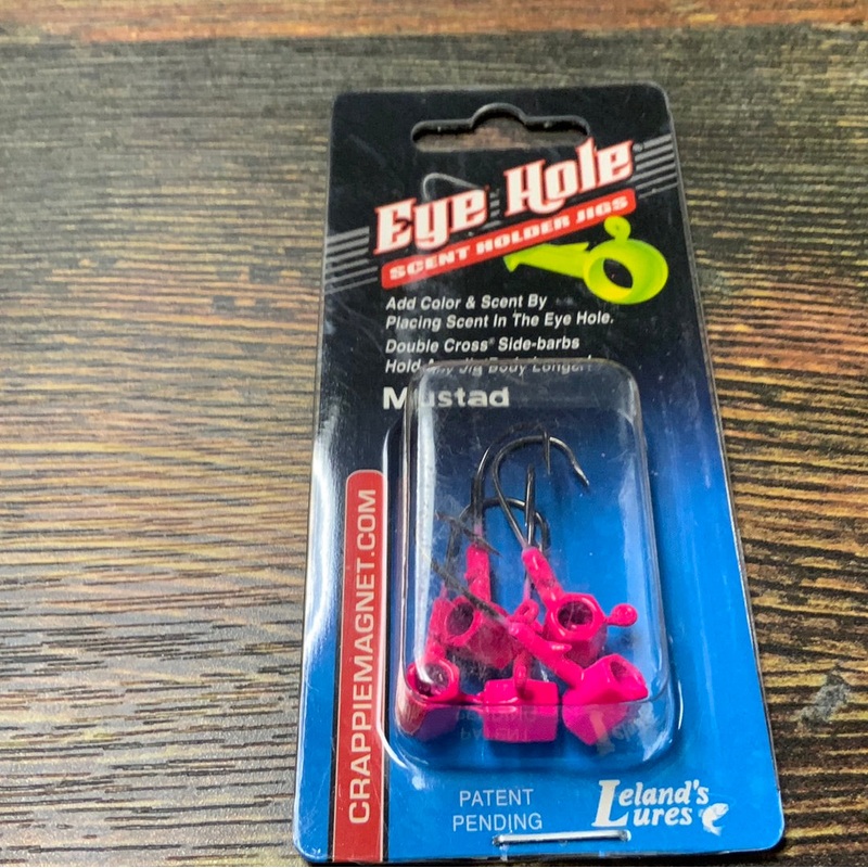 Mustad Eye Hole Jig Head 1/16 oz. Pink