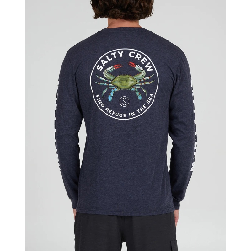 Salty Crew – Blue Crabber Premium Long Sleeve Tee